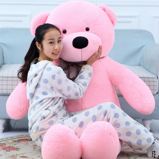teddy bear 6 feet pink