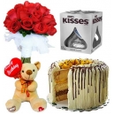 valentines bear cake chocolates online to philippines
