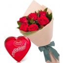 online valentines day flower with chocolate to philippines
