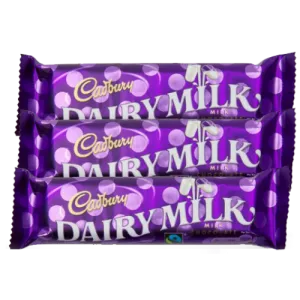 Send Cadbury Dairy Milk. 3 Bars. 30g and 15g Each to Philippines