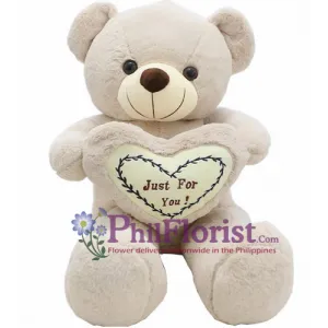 18 inch Teddy Bear With Birthday Heart