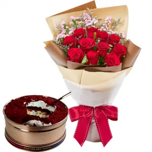 send flower with cake to manila