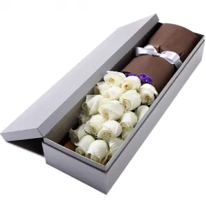 send white rose box to philippines