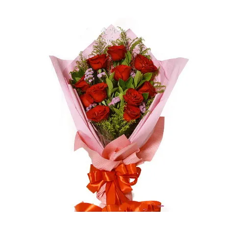 12 Red Roses Bouquet