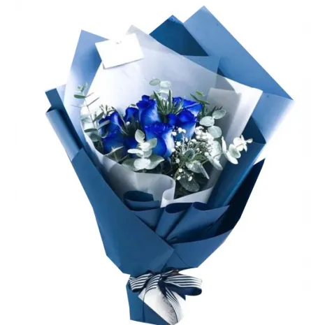 send blue rose to manila