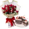 send flower with cake to Philippines